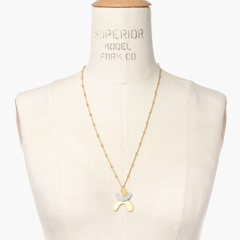 NWT Madewell Modform Pendant Necklace - Picture 4 of 6